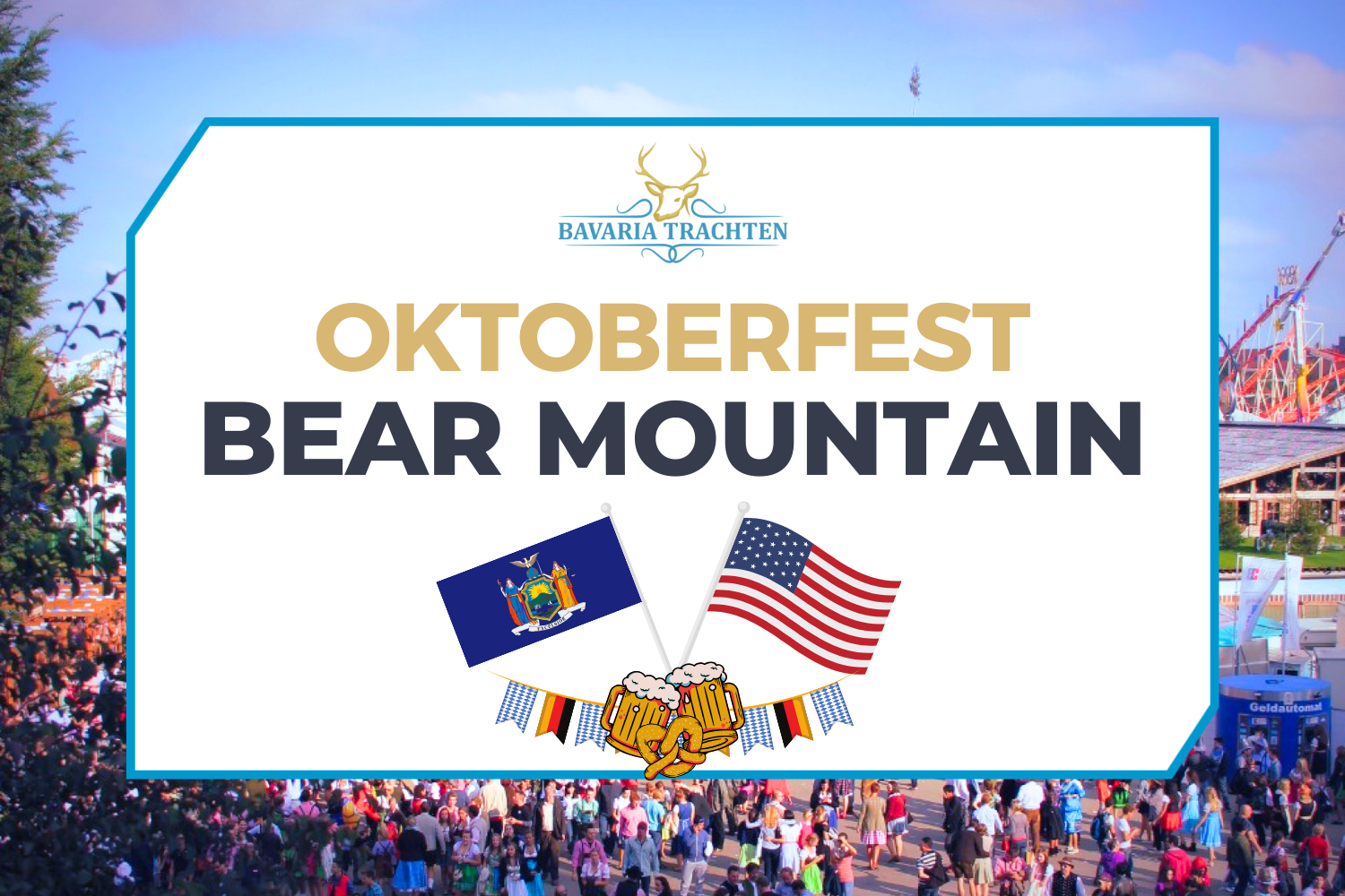 Oktoberfest in Bear Mountain, New York, USA