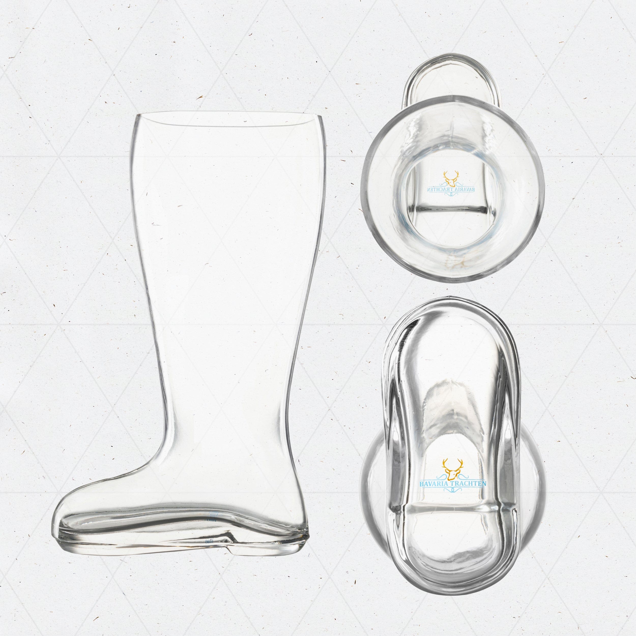 Bavaria Trachten Das Boot Beer Glass - 1 Liter 2 Liter Beer Boot Mug - Boot Glass Oktoberfest