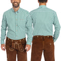 Shirt Men Classic Checkered Green