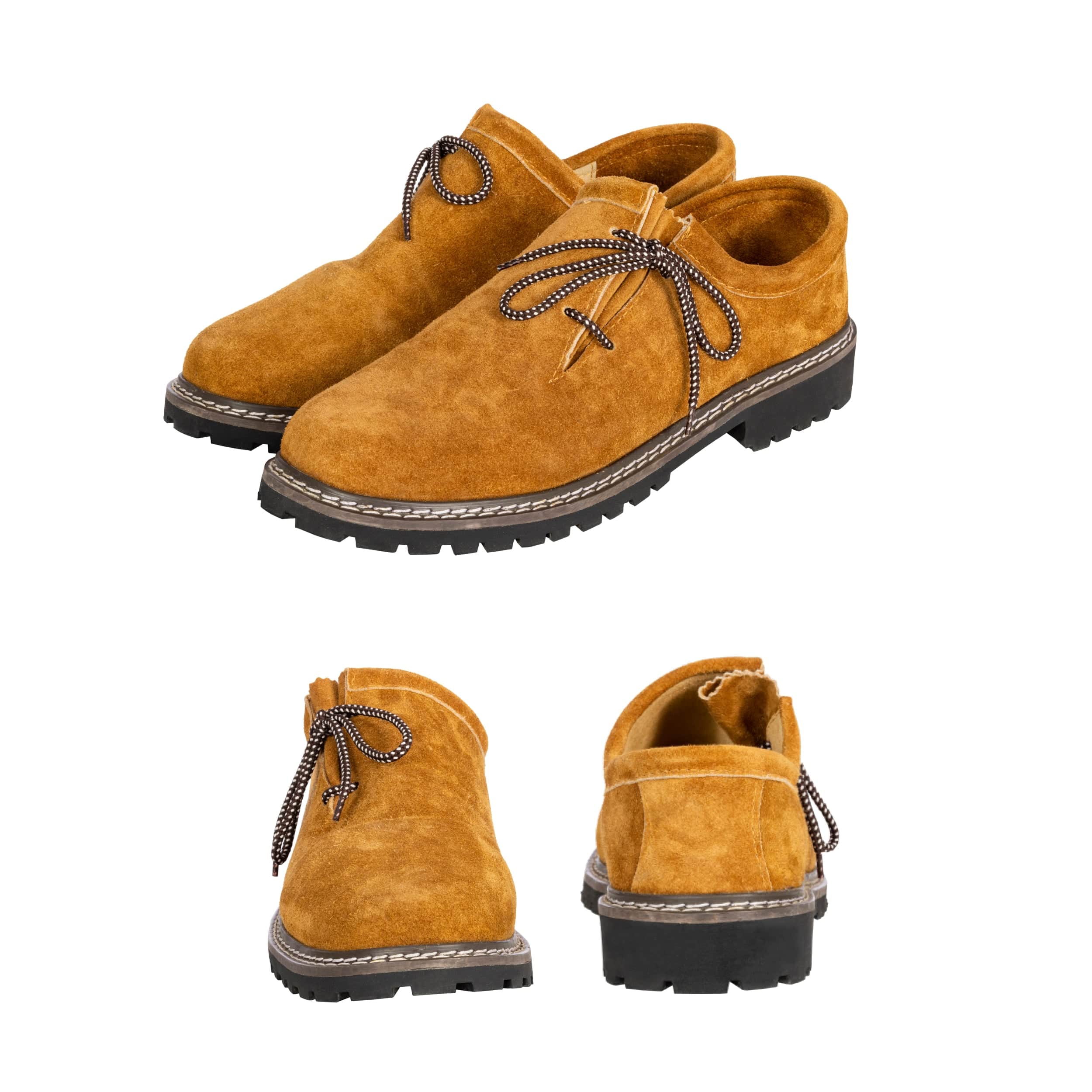 Bavaria Trachten Shoes Men Haferl Light Brown Oktoberfest