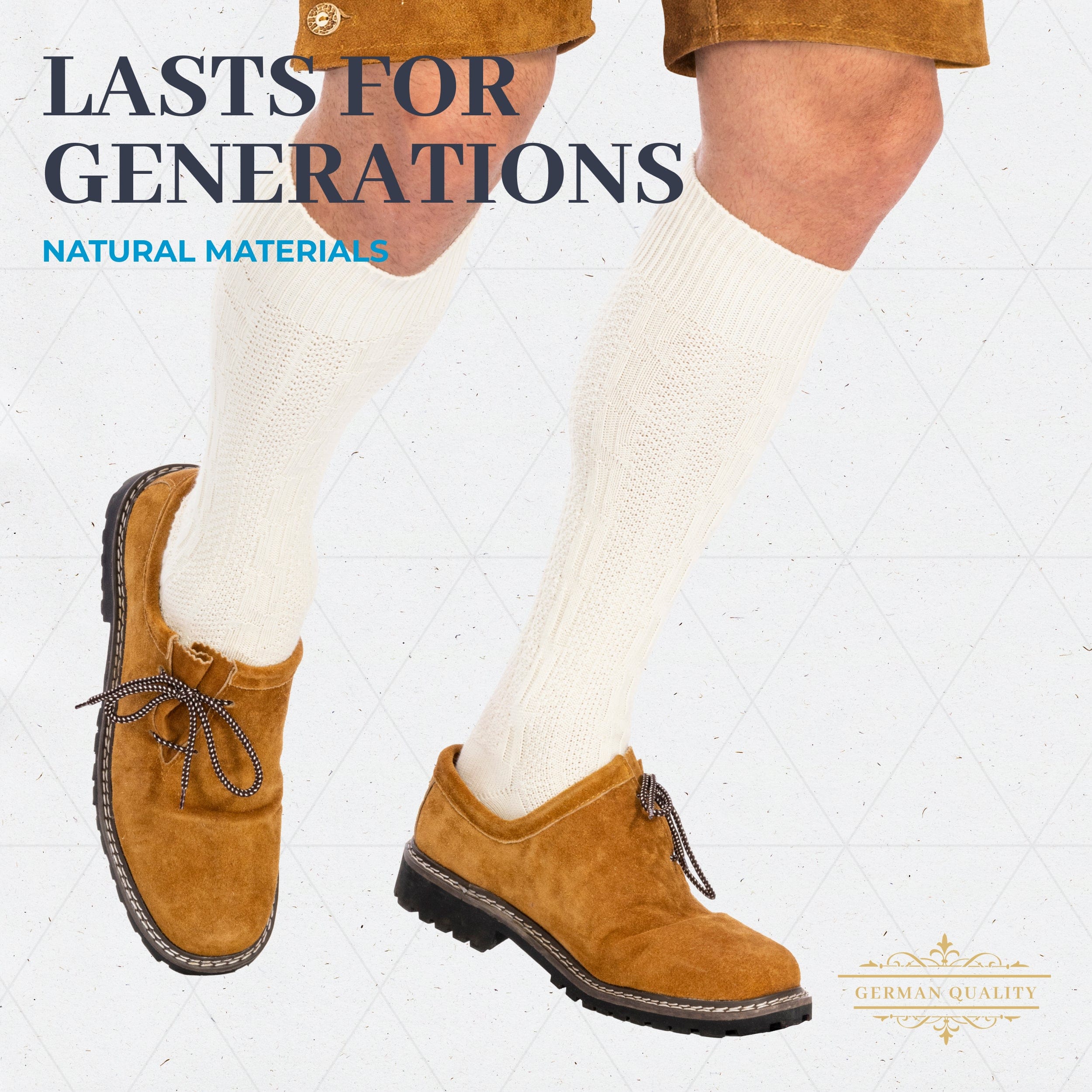 Bavaria Trachten Shoes Men Haferl Light Brown Oktoberfest