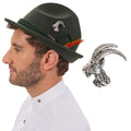 Alpine Ibex Hat Pin