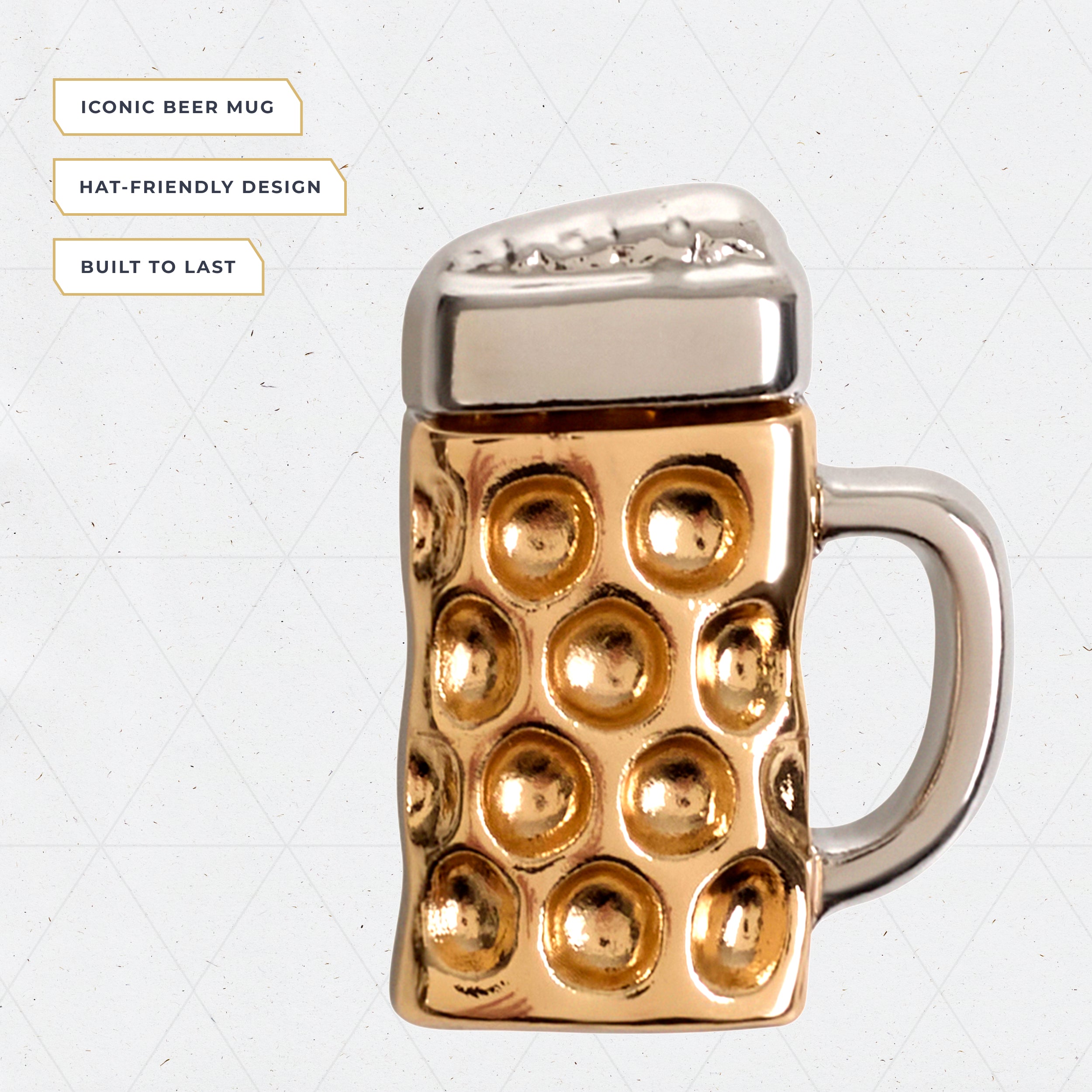 Oktoberfest Accessories - Hat Pin - Beer Mug