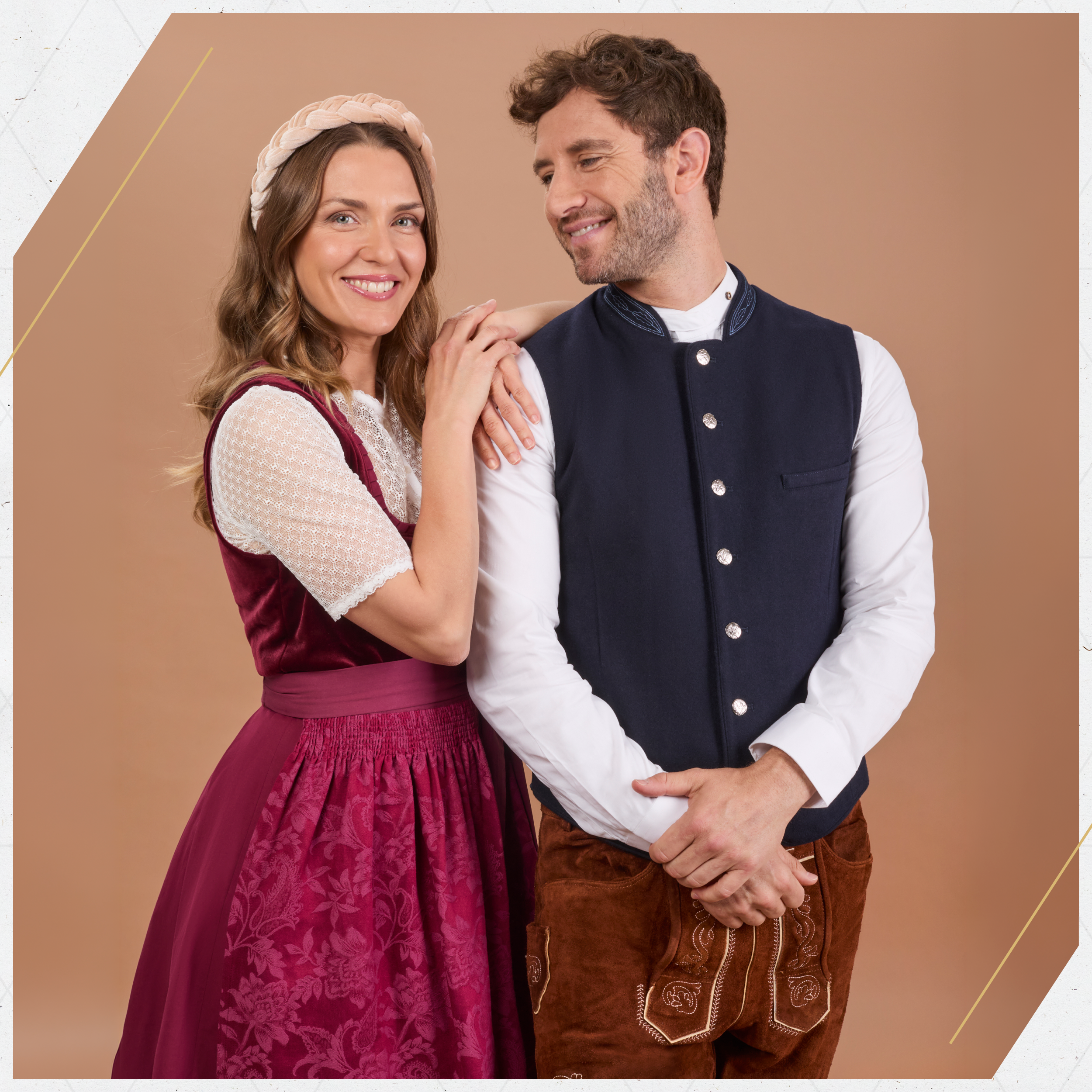 Blouse for Dirndls - Short sleeve