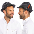 Hat Men Felt Grey