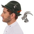 Alpine Ibex Hat Pin