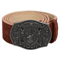 Lederhosen Belt Dark Brown