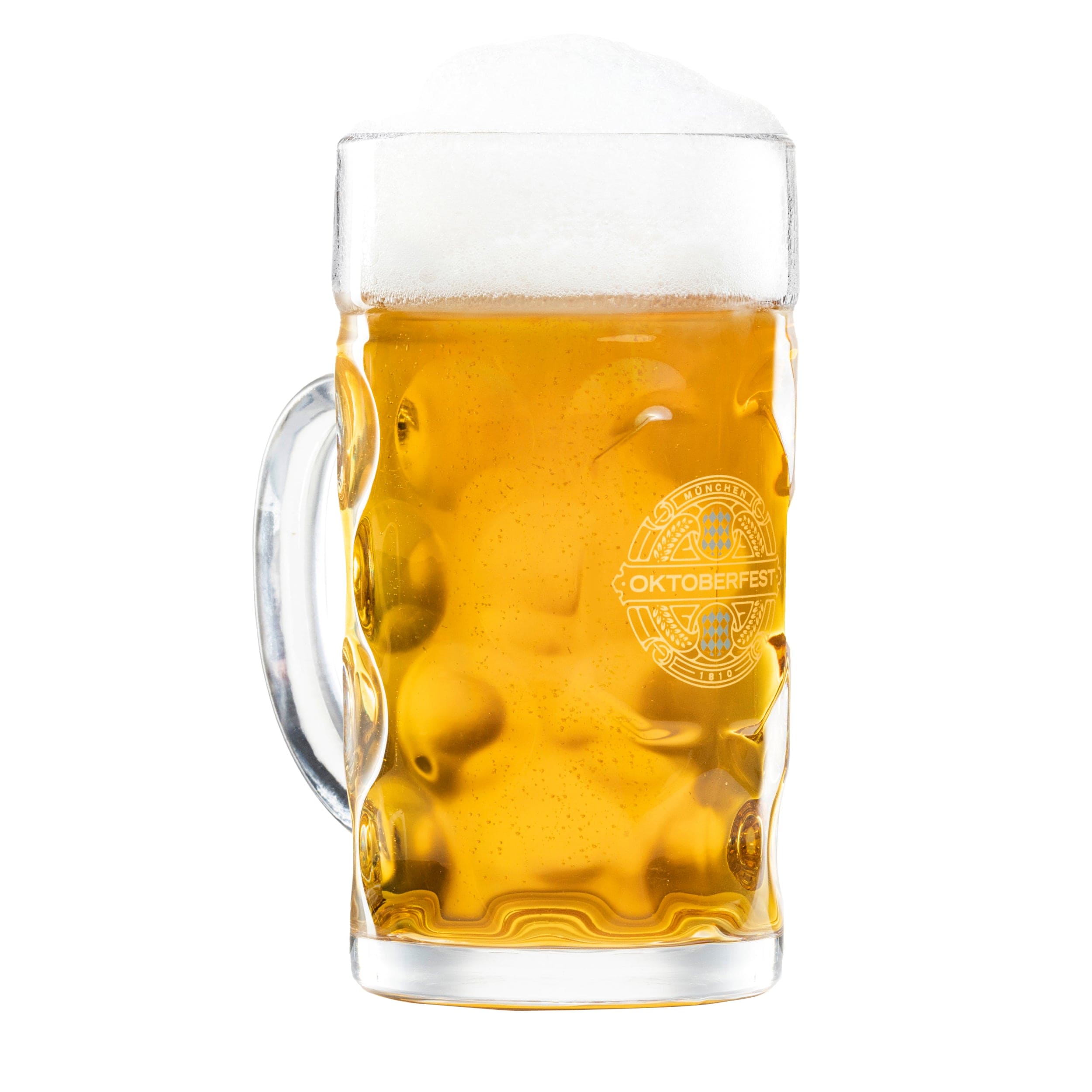 1L Beer Glass Large Capacity Thick Beer Mug Water Crystal Glass