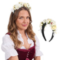 Floral Headband White