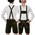 Lederhosen Men Short Chocolate